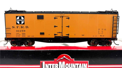 HO INTERMOUNTAIN 46117-05 REFRIGERADOR COCHE SANTA FE SFRD #31259 SIN DAÑOS POR ESLOGAN | Zustand: New