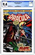 Tomb of Dracula #10 CGC 9.4 1973 3848412011 1st app. Blade the Vampire Slayer