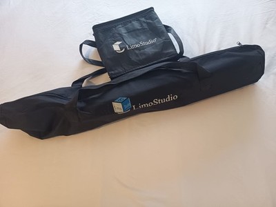 LimoStudio Studio Continuous Lighting Kit Black with Carry Bag