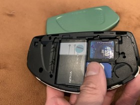 Nokia Ngage Classic Silver With Sd Card, Battery And Charger