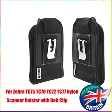 Image of ✅ For Zebra TC75 TC70 TC72 TC77 Nylon Scanner Holster with Belt Clip ✅UK STOCK✅
