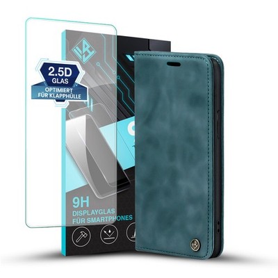 Handyhülle für iPhone 16 / Pro / Plus / Pro Max Klapp Smartphone Book Cover Case
