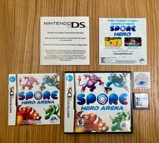 Spore Hero Arena Nintendo DS Game, Case, Manual, Works