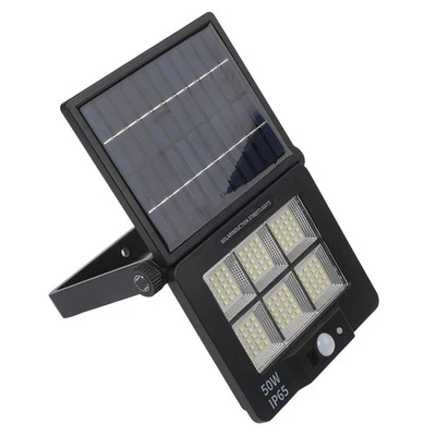 SOLAR-POWERED Projecteur Extérieur Robuste Durabilité Détection de Mouvement Intelligente I