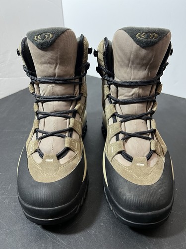 Salomon Hiking Boot Men's Size 8.5 Trail Mountain Contagrip Clima Dry Shoes - Picture 2 of 8