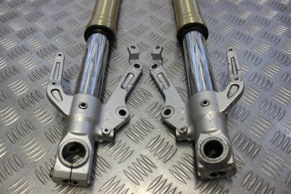 Yamaha YZF R1 4XV Forks Fork Legs Straight 1998 1999 YZF-R1 B086 - Image 3 of 4