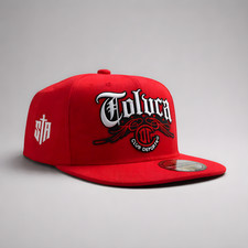 Club Deportivo Toluca 3D Alta densidad Gorras SnapBack, cachucha Sebashley