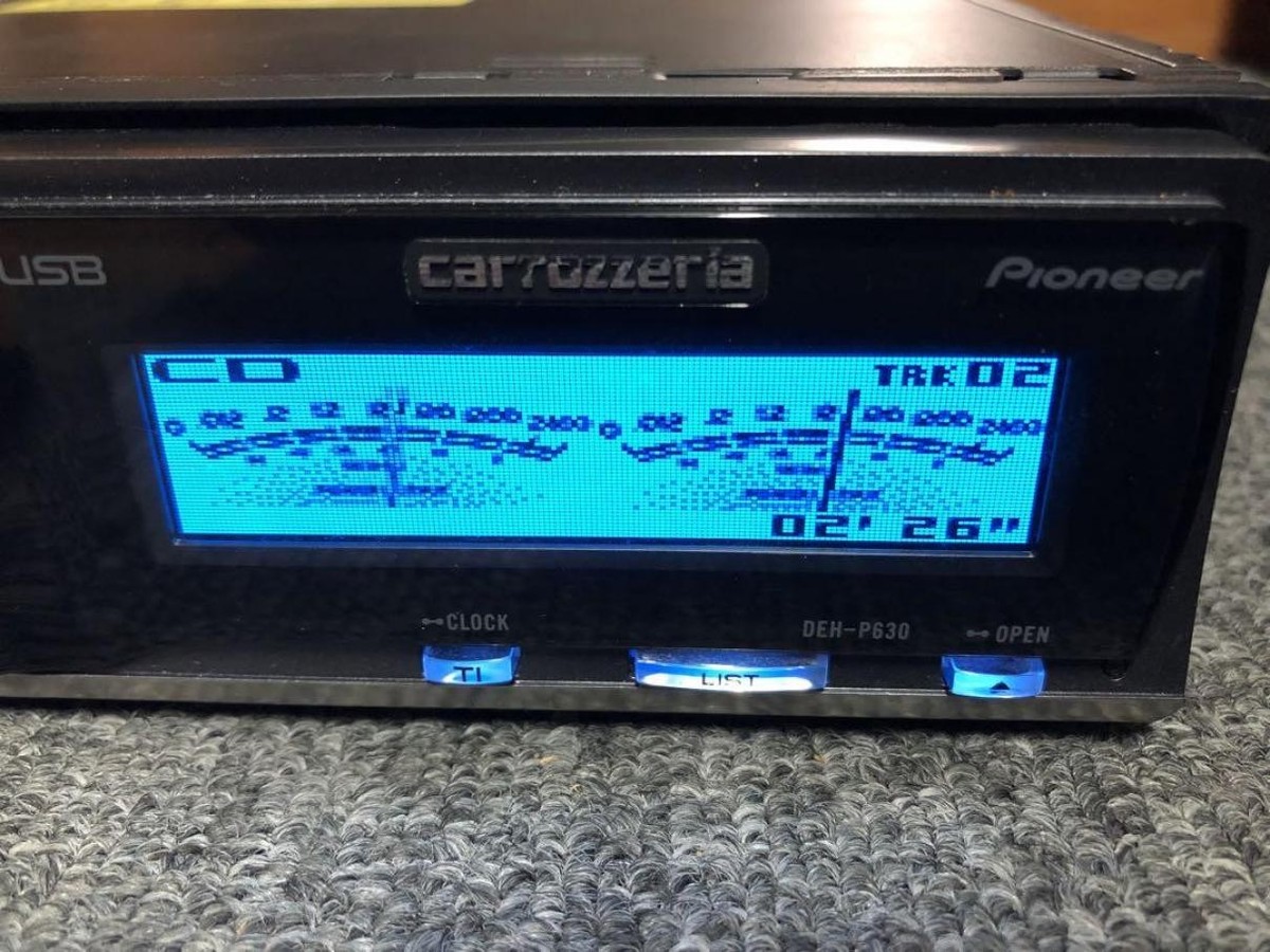 Pioneer carrozzeria DEH-P630….946 Pioneer Carrozzeria DEH-P630 CD Player Vintage Japanese Car