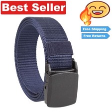 Durable Tactical Belt with Nickel-Free Buckle - Perfect for Metal Allergies