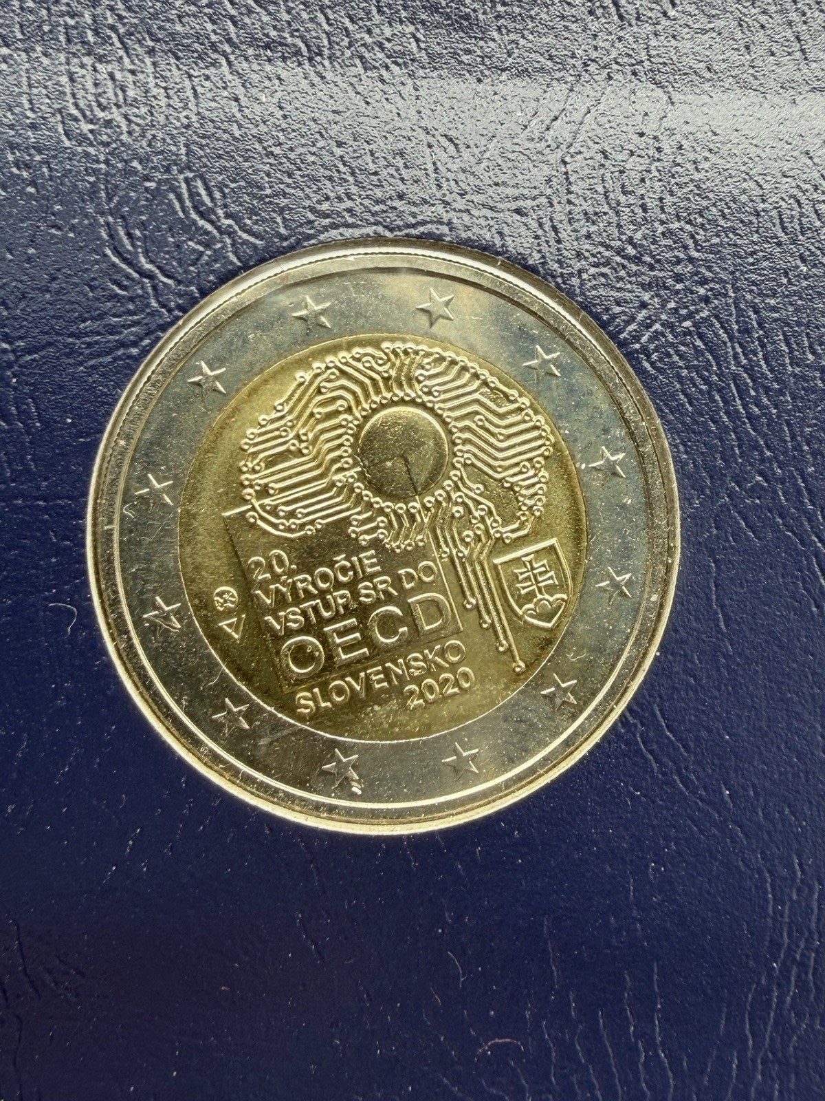 2 Euros Slovaquie 2020 - Adhésion OCDE