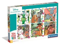 Gadget -D- Clementoni: Maxi Puzzle 104 Pz - Disney Classic Clementoni
