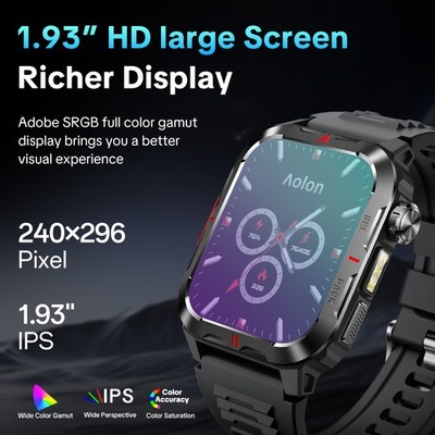 Wristwatch Smart Watch Fitness with Multiple Sports Modes and Health Monitoring