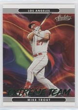 2022 Panini Absolute Extreme Team Retail Green Mike Trout #ET-4 04br