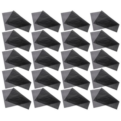 50pcs Black Graphite Transfer Paper, Single Sided Tracing Paper for Drawing,