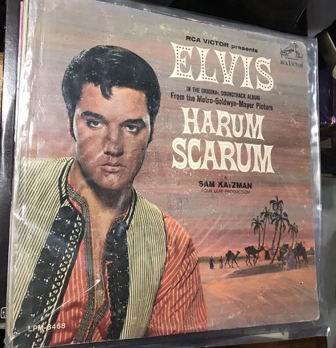 Elvis Presley Harum Scarum lp RCA Records LPM-3468 MONO