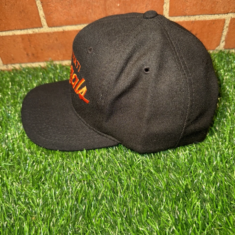 De Colección Especialidades Deportivas Snapback Bengals Single Line Script Todo Negro 100% Lana Foto 2 de 4