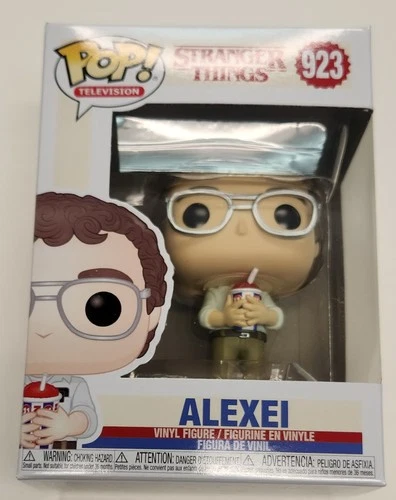 Funko Pop! Vinyl: Stranger Things - Alexei #923 with pop protector New
