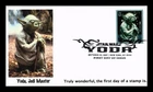 DR JIM STAMPS US COVER STAR WARS YODA JEDI MASTER FIRST DAY ISSUE