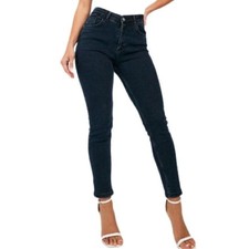 Anthropologie Pilcro  the letterpress blue denim  high rise skinny jeans sz 27