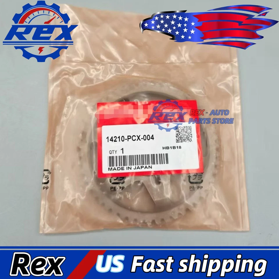 Engranaje de cigüeñal OEM 2X 14210-PCX-004 13620-PCX-004 para Honda S2000 2000-2009 Foto 3 de 4