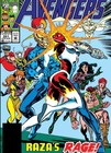 West AVENGERS 351 pg 25 SEXY BLACK WIDOW, CRYSTAL, HEPZIBAH & SIKORSKY WOW 1992 — photo 3