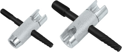 Grease Zerk Tool,4 Way Zerk Grease Fittings Removal Tool Fit 1/4''-28 Sae,1/8''-Np