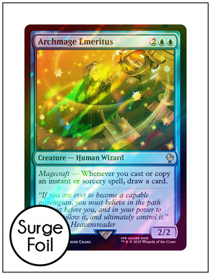 1x Archmage Emeritus, Surge Foil, Final Fantasy, Magic MTG NM | eBay