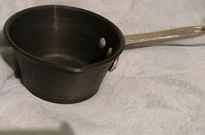 Vintage Calphalon 1 qt. Commercial Aluminum Dual Spout Saucepan Pot 1700 USA