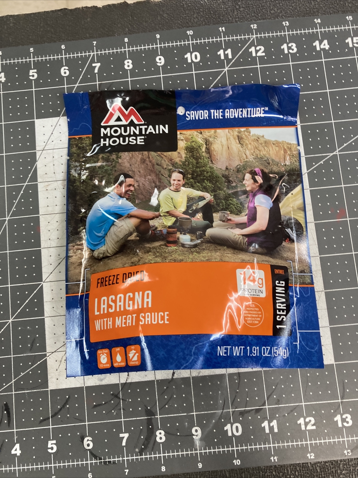Mountain House Freeze Dried Food Pouches MRE Lasagna With Meat Sauce eBay