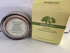ORIGINS GINZING REVITALIZING MINERAL MAKEUP LOOSE POWDER .24 OZ / 7 G F/S NIB