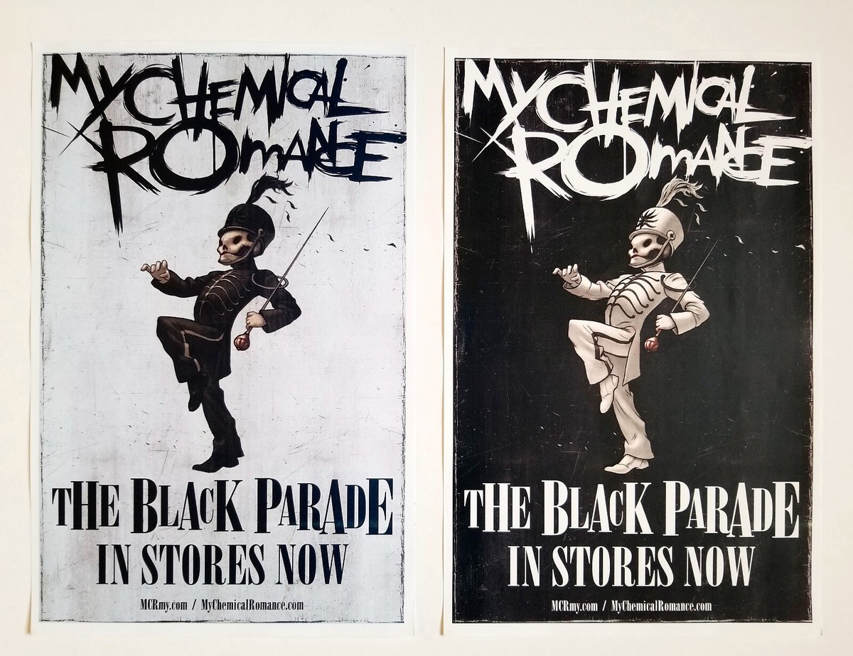My Chemical Romance The Black Parade Set of 2 Promo Posters 2006