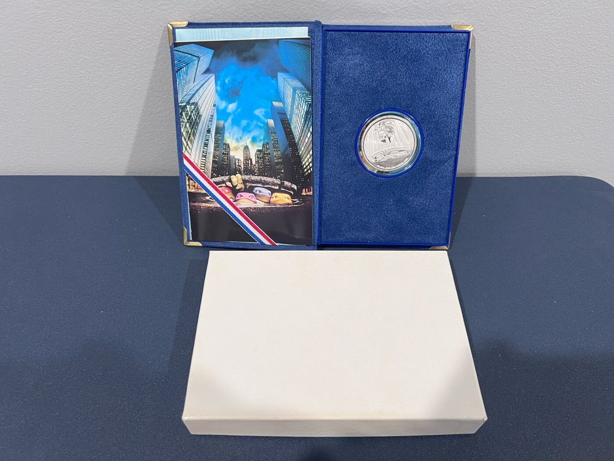 EN版16枚フルコンプセット　Limited 25thシークレットレア　TN23 1990 Teenage Mutant Ninja Turtles 1 oz .999 Fine Silver Proof Coin