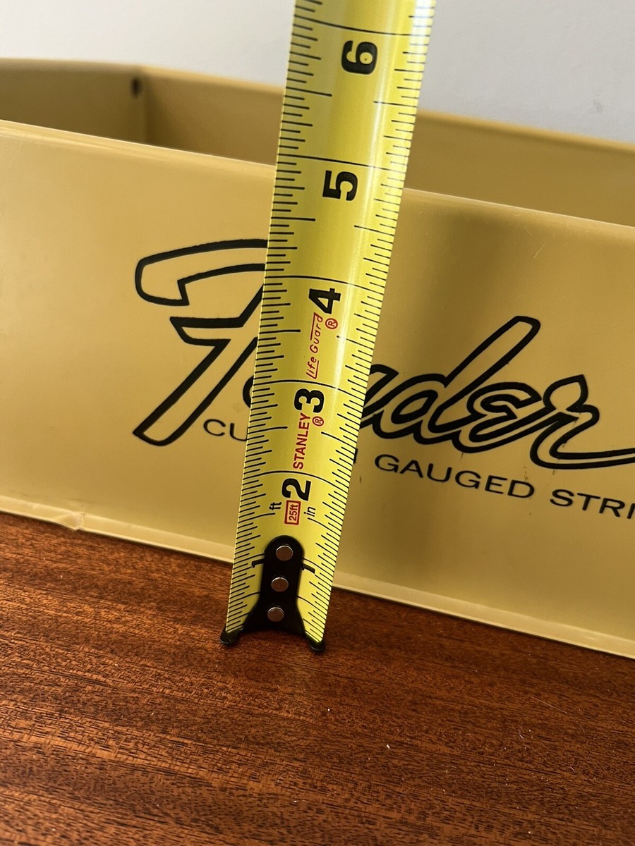 1960's Original Fender String Box Promotional Guitar Music 1960's Original Fender String Box Promotional Guitar Music
