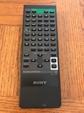 Genuine Sony RM-S155 Audio / TV Audio System Remote Control w/ Battery Cover