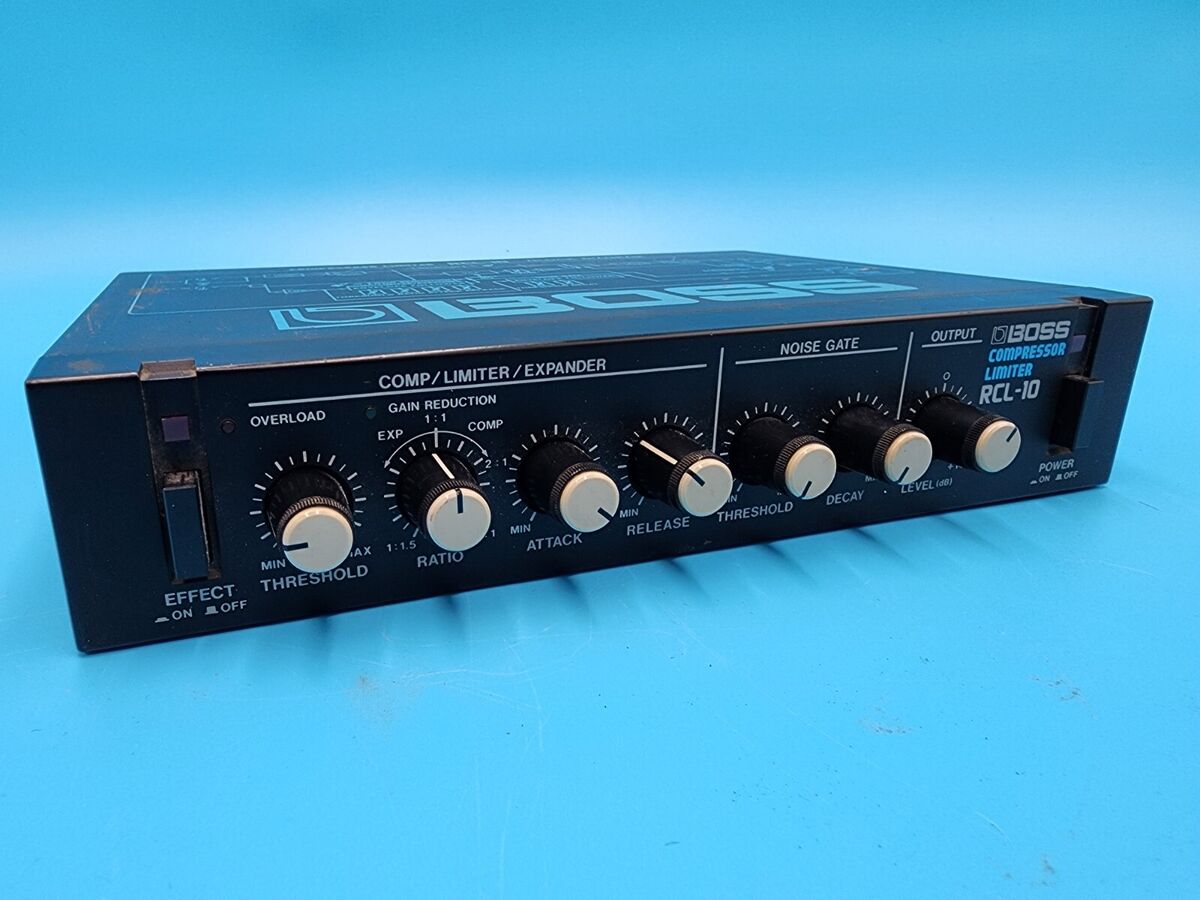 Boss RCL-10 Compressor Limiter Guitar Effect Pedal Half Rack Boss RCL-10 Compressor Limiter Guitar Effect Pedal Half Rack