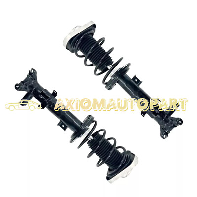 2x Front Shocks Struts Assys w/ADS For Mercedes W218 W212 CLS63 E63 AMG 6.3L RWD