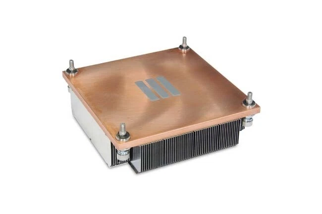 Intel LGA1366 1U 2U Passive Copper Heatsink SR2600 SR1600 Low Profile (New) - Image 3 of 4