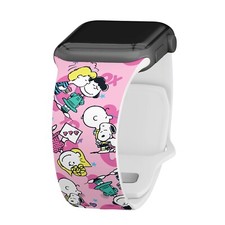 Peanuts Valentines HD Watch Band Compatible with Apple Watch