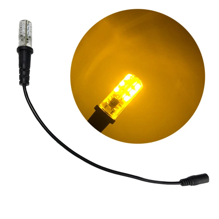 PROP AND SCENERY LIGHTS Amber LED special effects light 12 Volt DC for props costumes scenery EELSBL2A1P