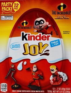 kinder surprise incredibles 2