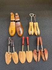 Lot 10 Vintage Wood Shoe Keeper Form Stretcher Shaper Rochester