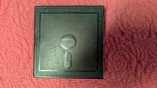3-1/2" 3.5 Floppy Disk Black Plastic Storage Box Douglas Stewart Vintage