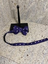 Tom Ford Pre-tied Bow Tie Purple Polka dot