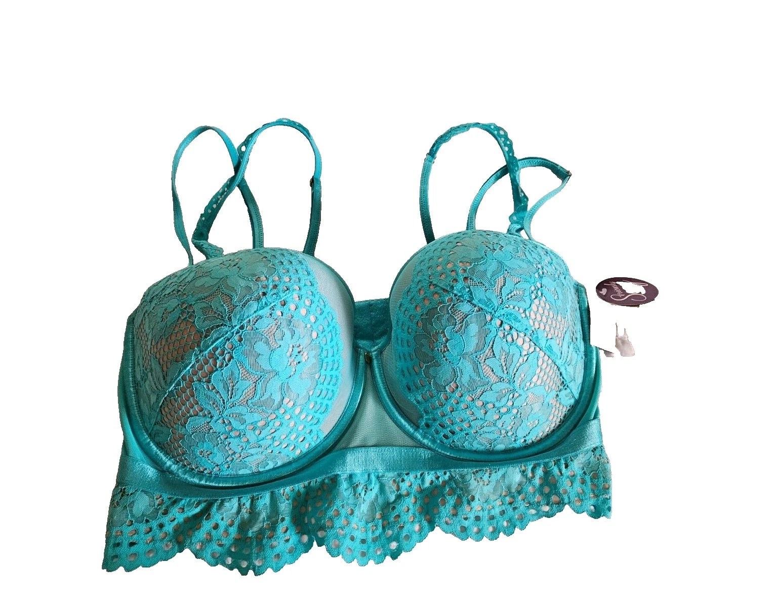 Brasieres y Floral Cacique Bra Sets para mujeres sin Vintage