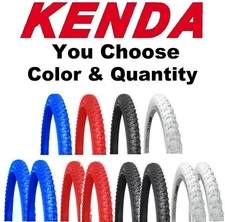 Kenda K50 Comp III 20" Bike Tire Choose Color& Qty& Size 1.75"or 2.125" BMX Kids
