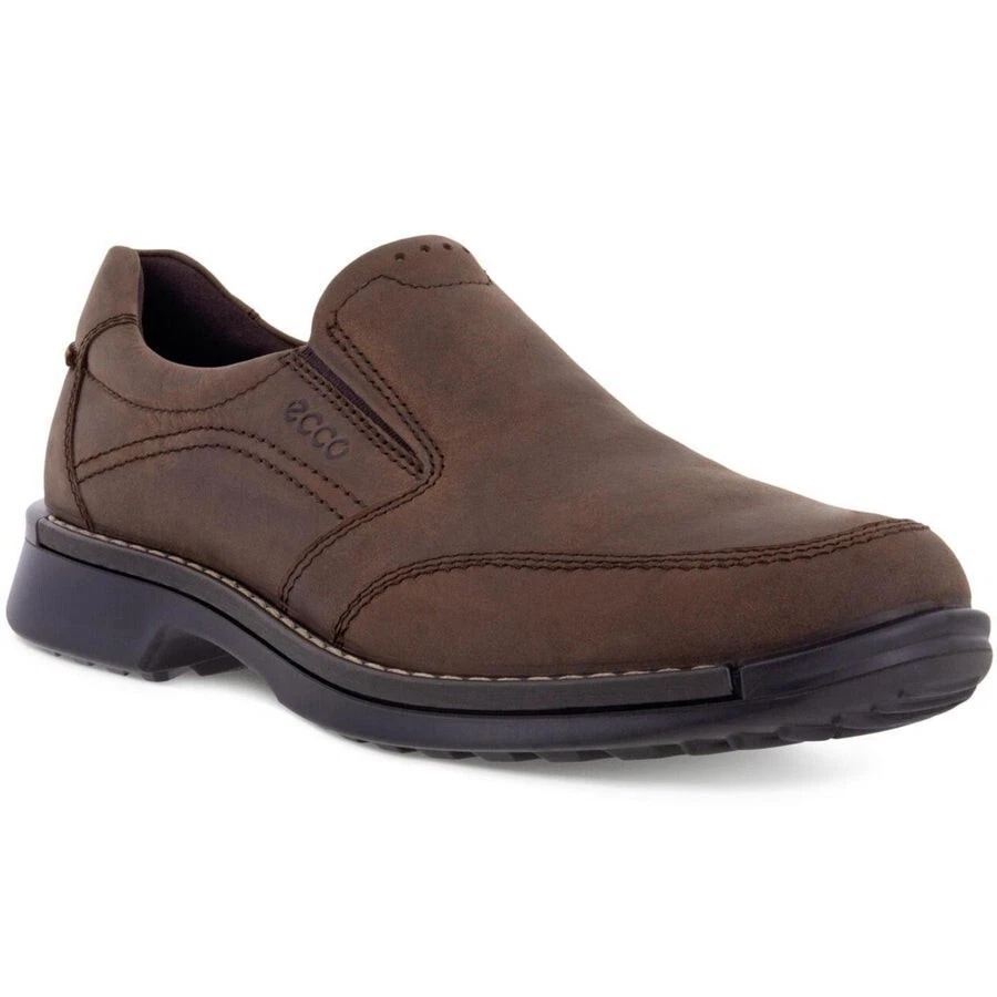 ECCO Men's Fusion Coffee Brown Loafer Slip On 500144 Shoe EU 40 Size 6 - 6.5 US