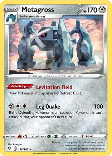 Metagross 118/185 Swsh04: Vivid Voltage