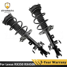 2x Front L+R Shock Absorbers Struts Electric For Lexus RX350 RX450h 3.5L 2016-19