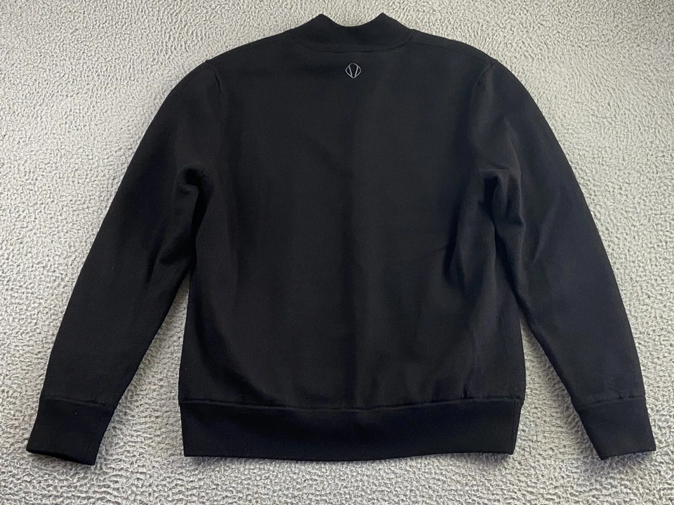 Jaqueta Pulôver Sunice Windstopper Feminina XXL 100% Lã Preta Suéter Golfe EXC - Imagem 3 de 4