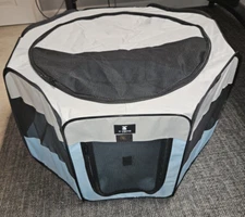 X-ZONE PET Small Foldable Playpen Portable Pet Playpen for Puppies, Cat, Rabbit 